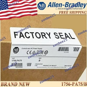 New 1756-PA75/B Allen-Bradley ControlLogix AC Power Supply FreeShip US 1756 PA75 - Picture 1 of 5