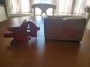 Fuller 3-1/2 Zoll Schraubstock kleine Werkbank - HERGESTELLT IN JAPAN - NEUER ALTER BESTAND - Bild 1 von 17