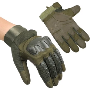  1 Paar Touchscreen Motorradhandschuhe: Flexible Militärhandschuhe für Herren - - Bild 1 von 8
