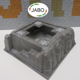 (B4) Lego 53588pb01 3D Plate 16x16x5 Rocks 7739 8624 8892 8893 8894