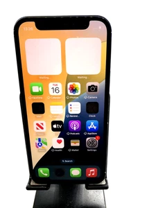 Apple iPhone 12 Mini - Black - 64 GB (Unlocked|) Full Working- Read Ad-  B8-10 - Picture 1 of 8