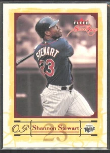 2004 Fleer Sweet Sigs Shannon Stewart Minnesota Twins #21 - Picture 1 of 2