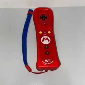 Authentic Official Genuine Nintendo Wii U Motion Plus Mario Remote Controller - Picture 1 of 6