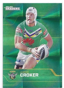 2013 NRL Traders Parallel PS26 Jarrod CROKER Canberra Raiders - Picture 1 of 1