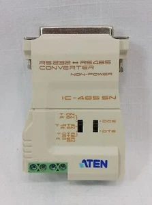 Aten RS232 to RS485 RS485 to RS232 Serial Protocol converter IC-485SN Unpowered - Picture 1 of 4