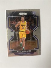 austin reaves silver prizm rookie card 165￼