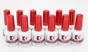 Set of 12pcs Kupa GelFinity Gel TopCoat Gloss No Wipe 0.5 oz - Picture 1 of 2