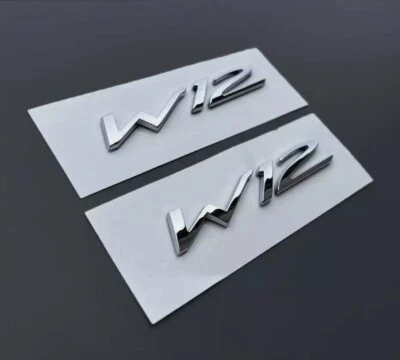 2 peças emblema emblema BENTLEY CONTINENTAL GT GTC WING W12 NOVO- - Imagem 1 de 4