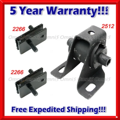 M412 Fits 69-71 Dodge Pickup D100/200/300/W100/200/300 3.7L Motor & Trans Mount - Image 1 of 3