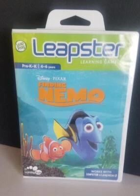 Leapster, Leapster 2 Finding Nemo Learning Game Pre-K/K, 4-6Years New! - Image 1 of 4