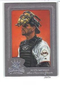 2003 DIAMOND KINGS FRAMED SILVER "Benito Santiago" Pr: 354/ 400 - Picture 1 of 2