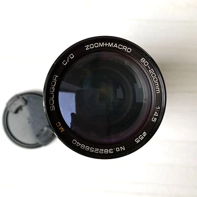 Soligor Manual Focus Tele-Lens 80-200mm 1:4.5 Zoom Macro - “K” Mount - Image 1 of 4