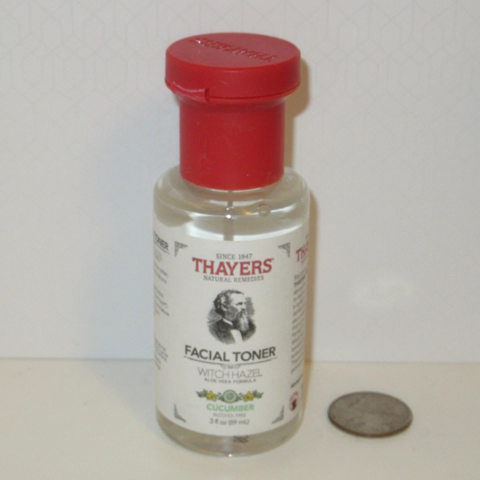 Tónico facial pepino fórmula aloe vera THAYERS Witch Hazel 89 ml 3 oz tamaño de viaje Foto 1 de 1
