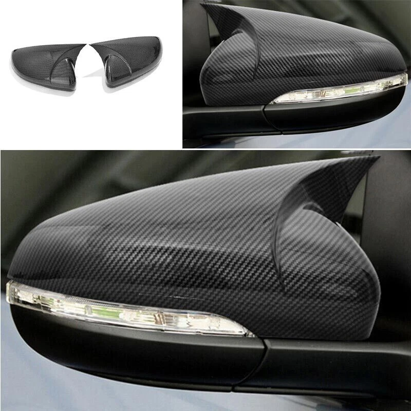 Cubierta de espejo retrovisor exterior de fibra de carbono ABS para Volkswagen Beetle 2013-2019 Foto 1 de 4