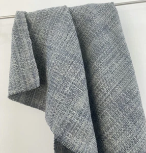 "design tessuto!OFFERTA di lusso% WADI*cotone/seta tessuto grigio al metro Nya Nordiska - Foto 1 di 10