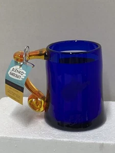 2019 BLENKO Glass Tankard West Virginia Fathers Day 25/100 Govenor Jim Justice - Picture 1 of 12