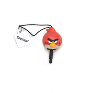 Angry Birds Red Bird Cellphone Charm Audio Jack Plug Cover - Picture 1 of 1