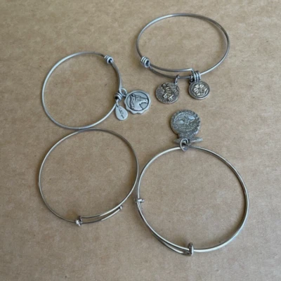 Brazalete Brazalete 4 Extensible Tono Plata, 1 Bella Ryann y 3 Sin Marca Foto 1 de 4