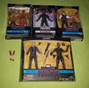 Marvel Legends MCU Black Panther Killmonger Ulysses Klaue Nakia Figure Lot - Picture 1 of 16