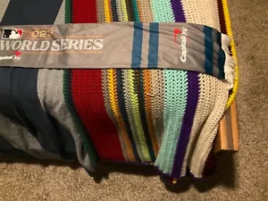 2023 World Series Texas Rangers Scarf SGA 10/27/23 Awesome! - Picture 1 of 4