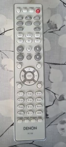 Mando a distancia Denon RC-1199 blanco genuino OEM original PROBADO FUNCIONANDO - Imagen 1 de 2