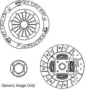 CLUTCH KIT 3 PIECE FITS MITSUBISHI SHOGUN 86-00  CK9178 - Image 1 of 3