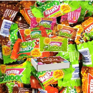 ChupaChups Center Shock Sour MixedFlavours Perfect Easter Party 25-400 bubblegum - Picture 1 of 9