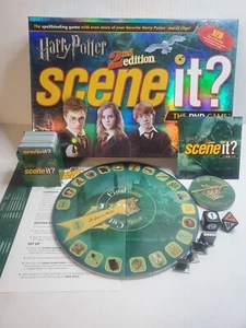 Harry Potter Scene It? 2nd Edition DVD Board Game W/ Instructions Family Game - Picture 1 of 5