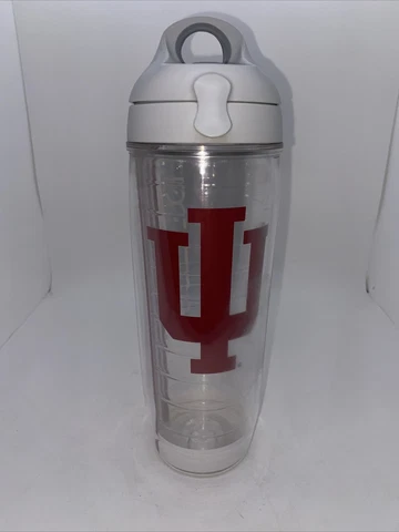 Tervis Collegiate 24 oz Indiana Hoosiers Multicolored BPA Free Tumbler with Lid Cover