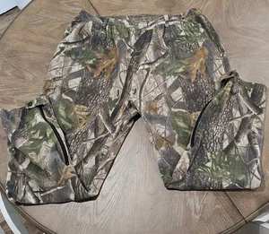 Red Head Thick Fleece Camo Pants Mens 2XL  Hunting Zip Leg  - Picture 1 of 8
