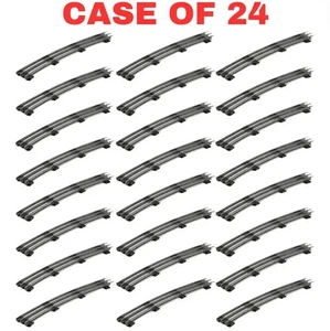 Case of 24 O-72 Curve O Gauge High Tensile Strength Tubular Train Tracks NEW - Picture 1 of 9