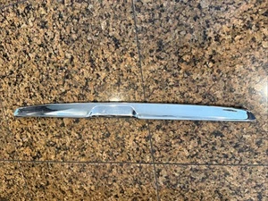 1972-89 Mercedes-Benz R107 450SL 380SL 560SL Chrome Trunk Center Trim - Picture 1 of 22
