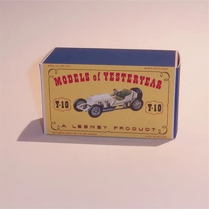 Matchbox Lesney YesterYear 10 a Mercedes 1908 Coupe D1 Style Repro Box - Picture 1 of 4
