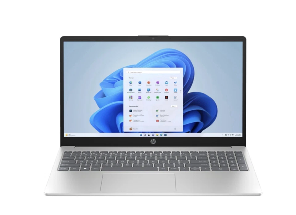 HP 15.6” Full Hd Touch AMD Ryzen 5 8GB Memory 512GB SSD Windows 11 Laptop - Image 1 of 4