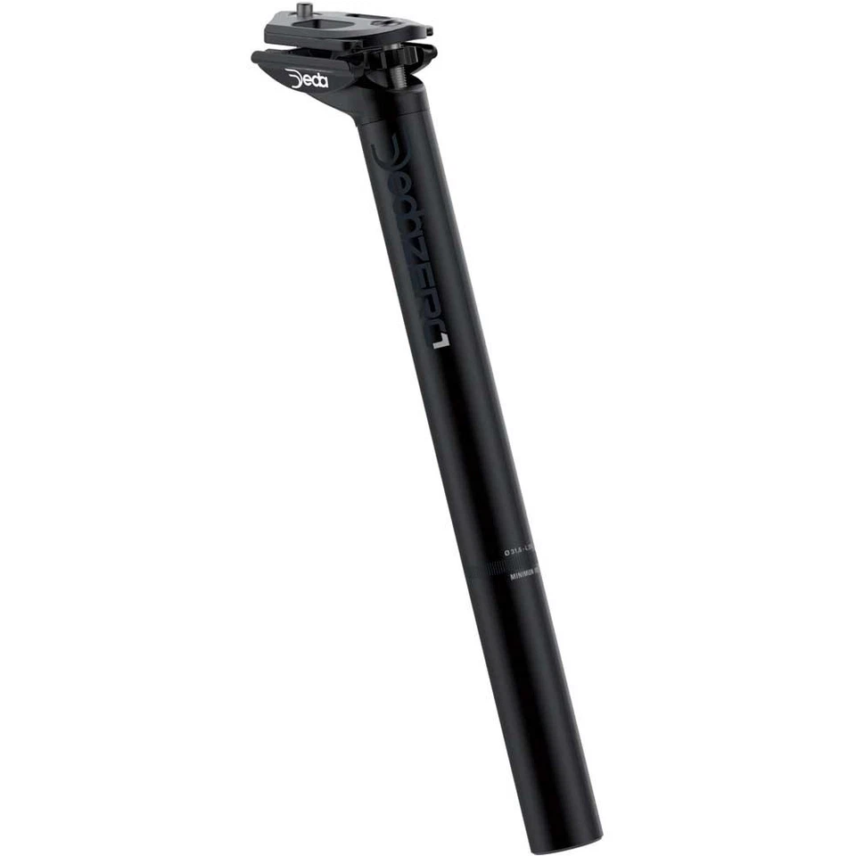 Deda Bicycle Cycle Bike Zero1 Seatpost Black On Black - 27.2 MM - Image 1 of 1
