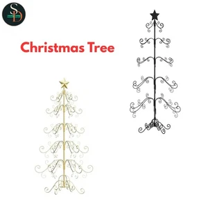 Árbol de Navidad Artificial Moderno de Metal Exterior para Decoración vidaXL - Imagen 1 de 12
