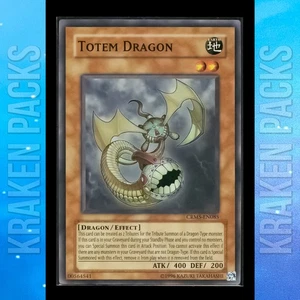 YUGIOH Tótem Dragon CRMS-EN085 Súper Raro Casi Nuevo 💎 PAQUETE NUEVO/SIN JUGAR 💎 - Imagen 1 de 2