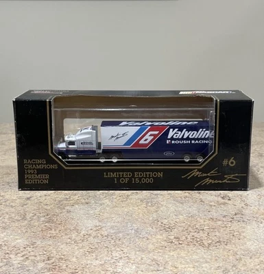 ¡NUEVO! Camión Valvoline Mark Martin #6 1993 edición limitada 1:64 NASCAR acción Foto 1 de 4