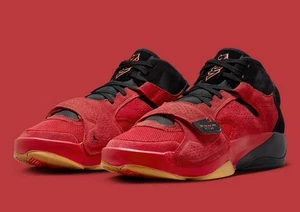 Talla 10 [DO9073-600] Hombres Air Jordan ZION 2 'UNIVERSITY RED GUM' Nuevo Con Caja - Imagen 1 de 8