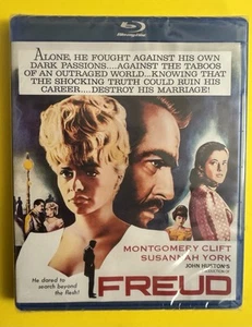FREUD⭐️JOHN HUSTON🎬CLIFT/YORK⭐️BRAND NEW KINO LORBER⭐️Still Wrapped🥇BLURAY - Picture 1 of 13