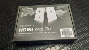 Monoprice HDMI Wall Plate - Extend HDMI over CAT5e/CAT6 - Picture 1 of 6