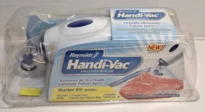 Reynolds Handi-Vac Bomba de Mano Sellador al Vacío Congelador Bolsa de Almacenamiento Kit de Inicio Nuevo - Imagen 1 de 6