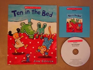Ten In The Bed - Paperback with Audio CD - Scholastic Book - Picture 1 of 3