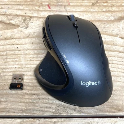 Logitech Performance MX M-R0007 Darkfield Wireless Ergonomic Mouse Dongle Works - Image 1 of 4