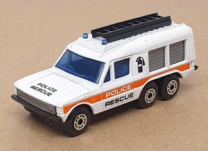 Matchbox 75 1/75 Scale No. 57 - Carmichael Rescue Vehicle Police - White - Picture 1 of 5