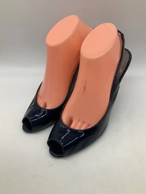 Zapatos Marc by Marc Jacobs azul marino charol honda trasera talla 40 Foto 1 de 4