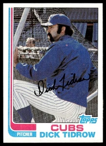 1982 Topps Vintage Baseball NM+ Dick Tidrow Chicago Cubs #699 - Picture 1 of 2