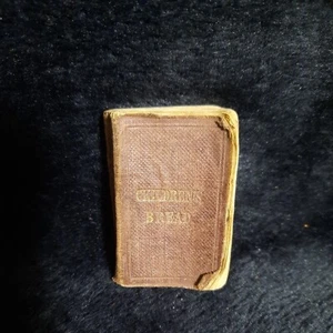 Children's Bread, 1840's Miniature Scripture Book - Picture 1 of 12