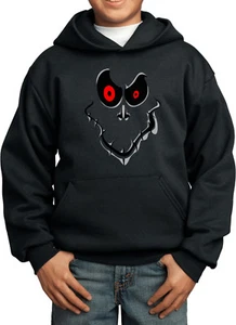 Kids Halloween Hoodie Ghost Face - Picture 1 of 12