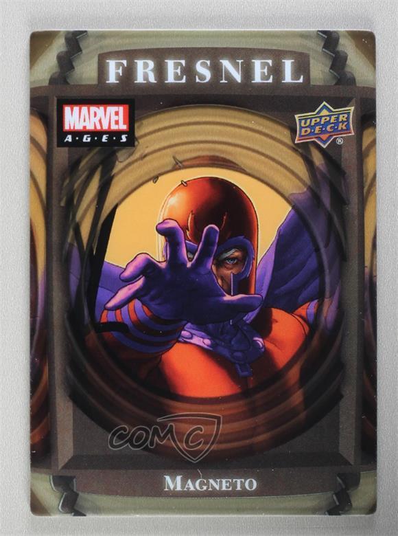 2020 Upper Deck Marvel Ages Fresnel SP Magneto #F-34
